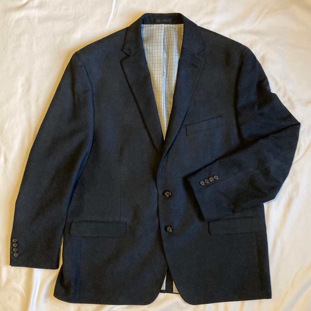 Ralph Lauren Green Label Sport Coat Navy Blue